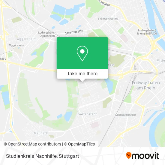 Карта Studienkreis Nachhilfe