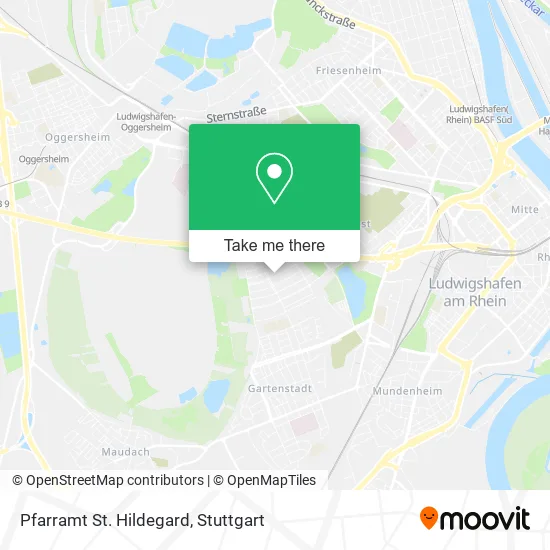 Карта Pfarramt St. Hildegard