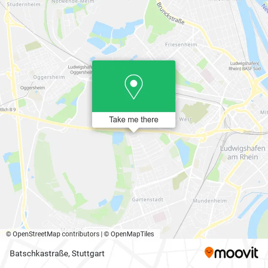 Карта Batschkastraße