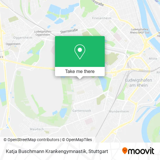 Карта Katja Buschmann Krankengymnastik