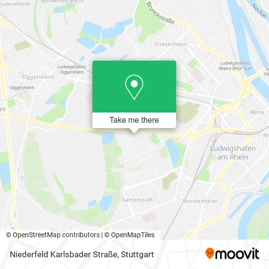 Карта Niederfeld Karlsbader Straße