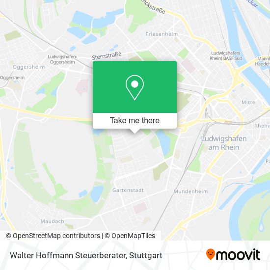 Walter Hoffmann Steuerberater map