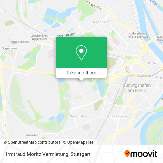 Irmtraud Moritz Vermietung map