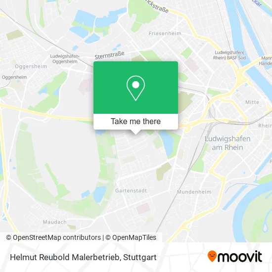 Карта Helmut Reubold Malerbetrieb