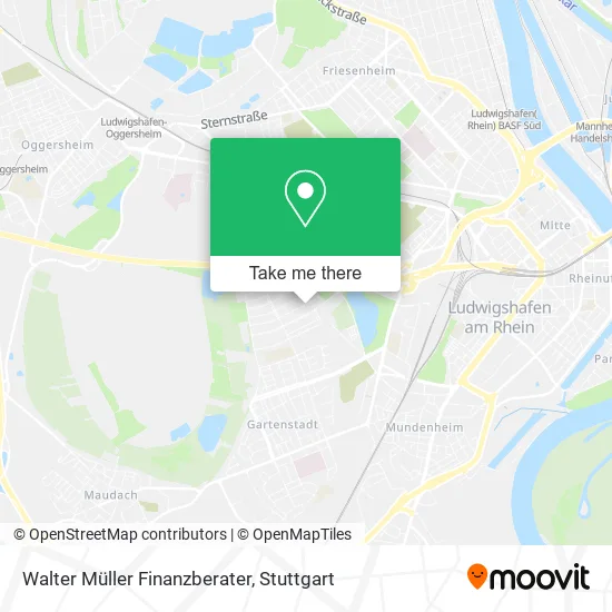 Карта Walter Müller Finanzberater