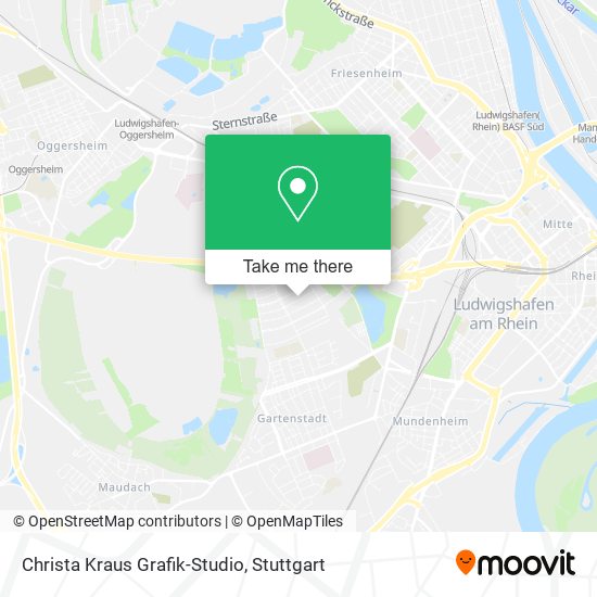 Christa Kraus Grafik-Studio map