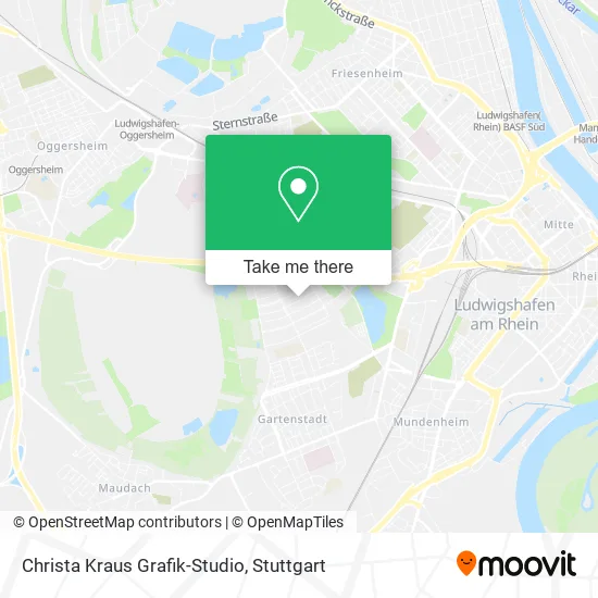 Карта Christa Kraus Grafik-Studio