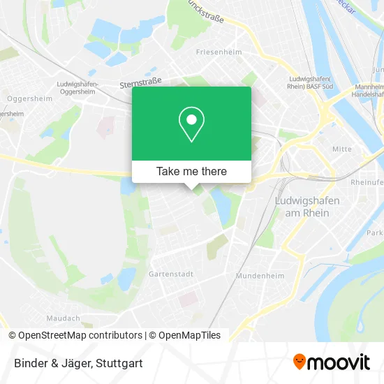 Карта Binder & Jäger