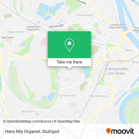 Карта Hans Nily Organist