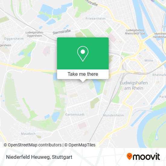 Niederfeld Heuweg map