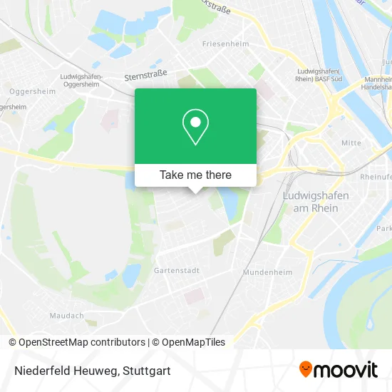 Карта Niederfeld Heuweg