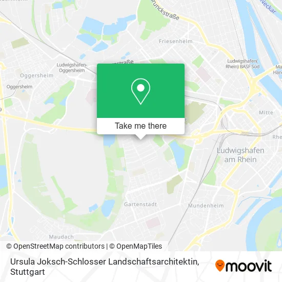 Карта Ursula Joksch-Schlosser Landschaftsarchitektin