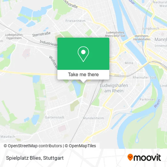 Карта Spielplatz Blies