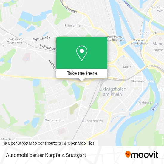 Карта Automobilcenter Kurpfalz