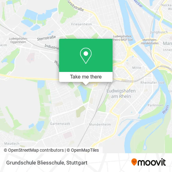 Карта Grundschule Bliesschule