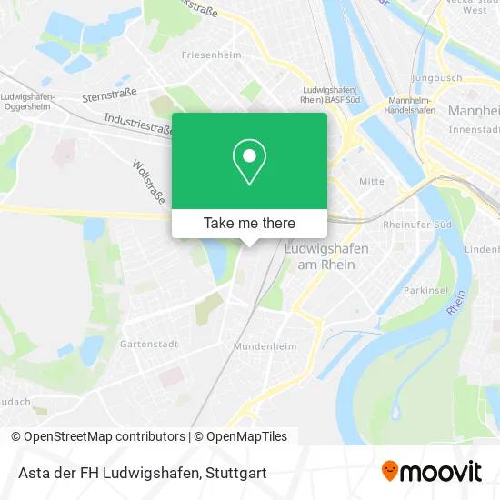 Карта Asta der FH Ludwigshafen