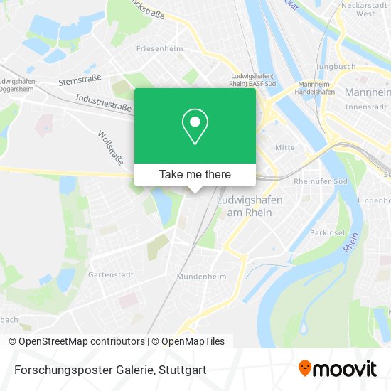 Forschungsposter Galerie map