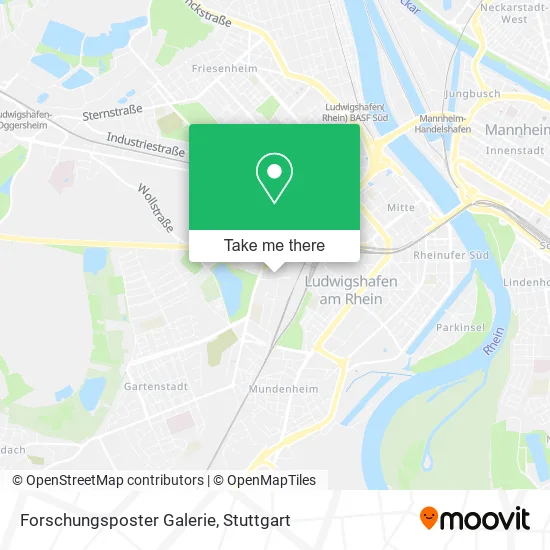 Карта Forschungsposter Galerie