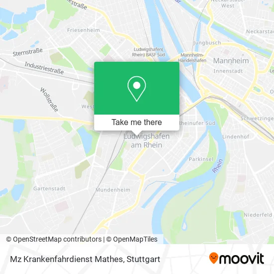 Карта Mz Krankenfahrdienst Mathes
