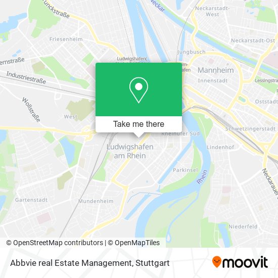 Карта Abbvie real Estate Management