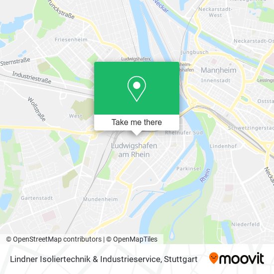 Карта Lindner Isoliertechnik & Industrieservice