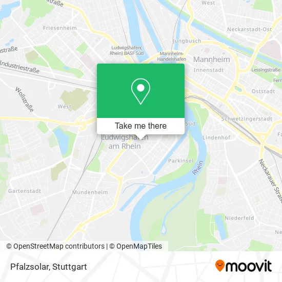 Карта Pfalzsolar