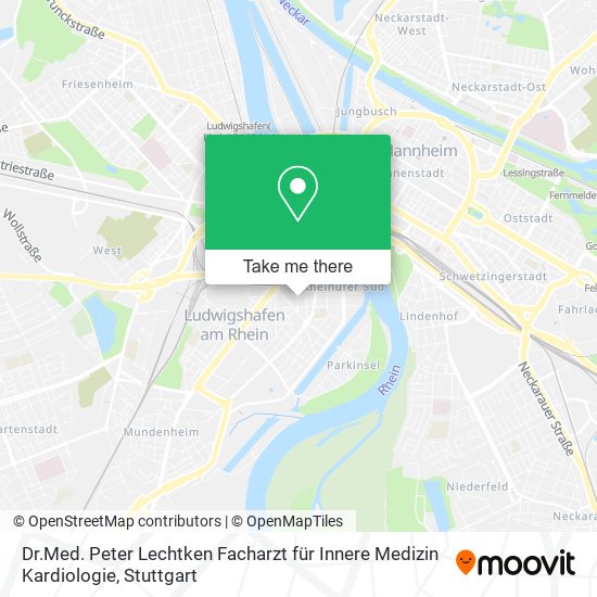 Dr.Med. Peter Lechtken Facharzt für Innere Medizin Kardiologie map