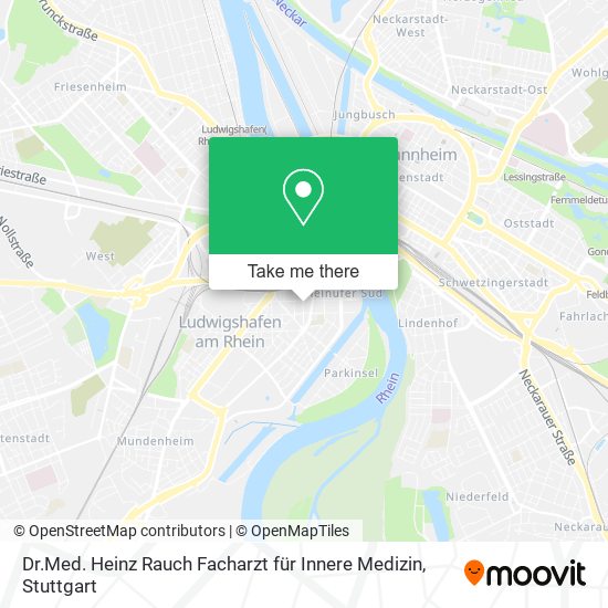 Dr.Med. Heinz Rauch Facharzt für Innere Medizin map