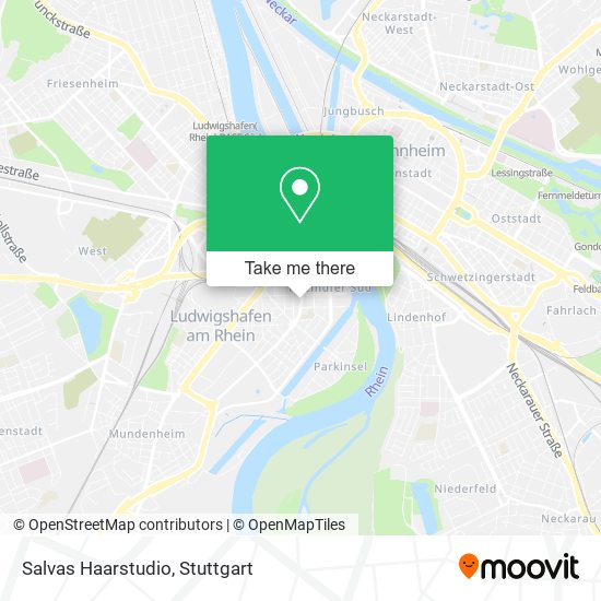 Карта Salvas Haarstudio