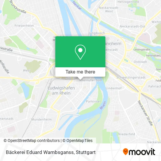 Карта Bäckerei Eduard Wambsganss
