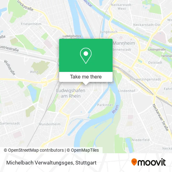 Карта Michelbach Verwaltungsges