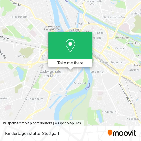 Карта Kindertagesstätte