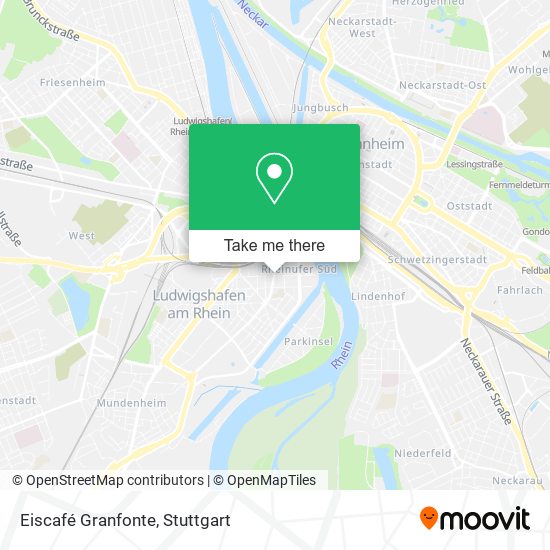 Eiscafé Granfonte map