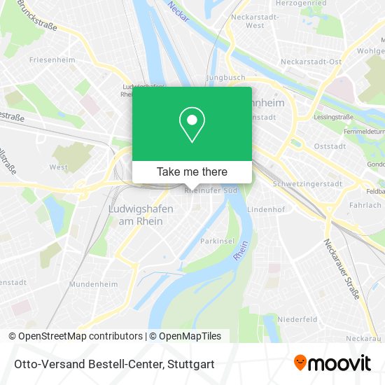 Карта Otto-Versand Bestell-Center