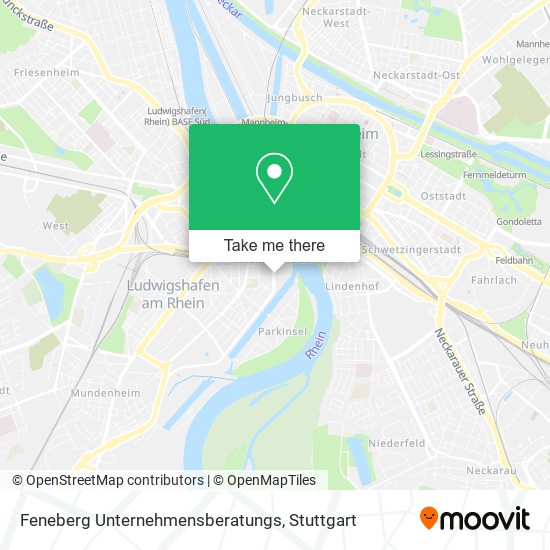 Feneberg Unternehmensberatungs map