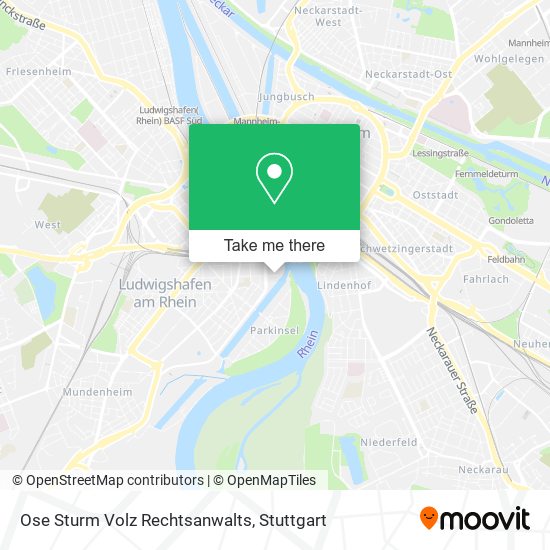 Карта Ose Sturm Volz Rechtsanwalts