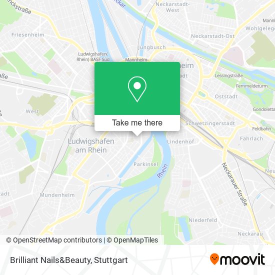 Brilliant Nails&Beauty map