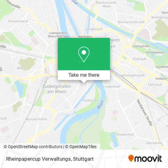 Карта Rheinpapercup Verwaltungs