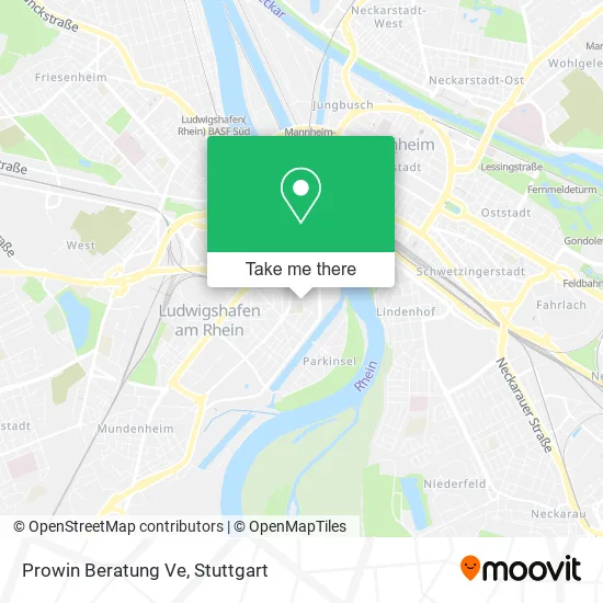 Карта Prowin Beratung Ve