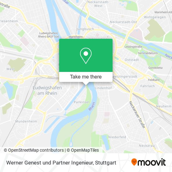 Карта Werner Genest und Partner Ingenieur