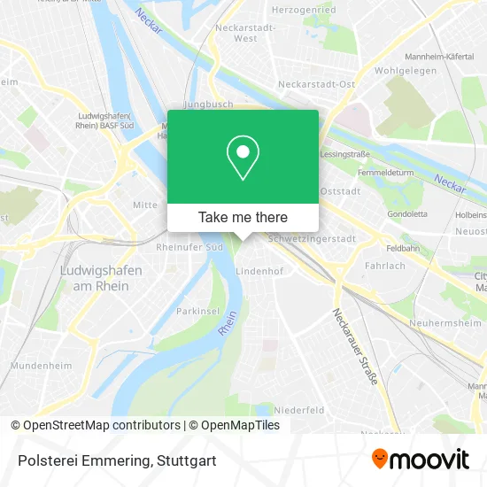 Карта Polsterei Emmering