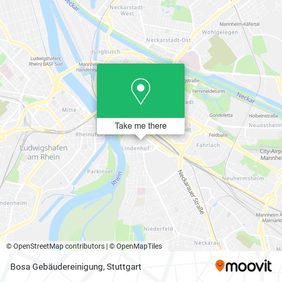 Bosa Gebäudereinigung map