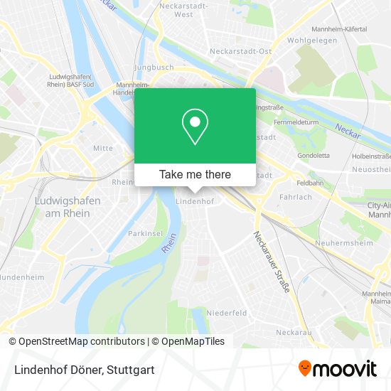 Lindenhof Döner map