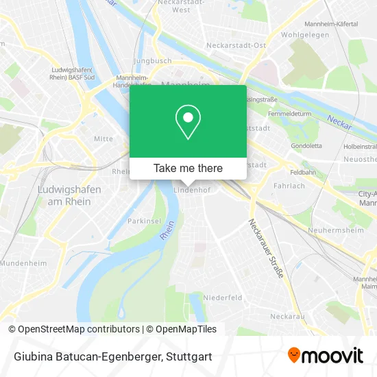 Карта Giubina Batucan-Egenberger