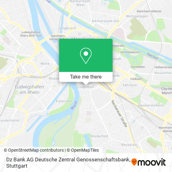 Карта Dz Bank AG Deutsche Zentral Genossenschaftsbank
