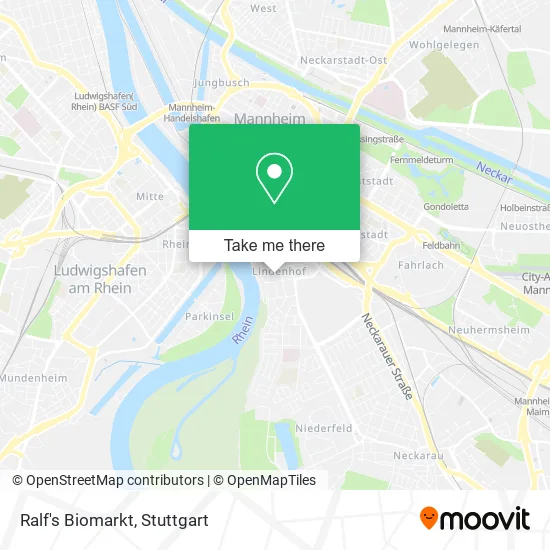 Карта Ralf's Biomarkt