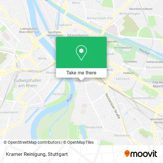 Карта Kramer Reinigung