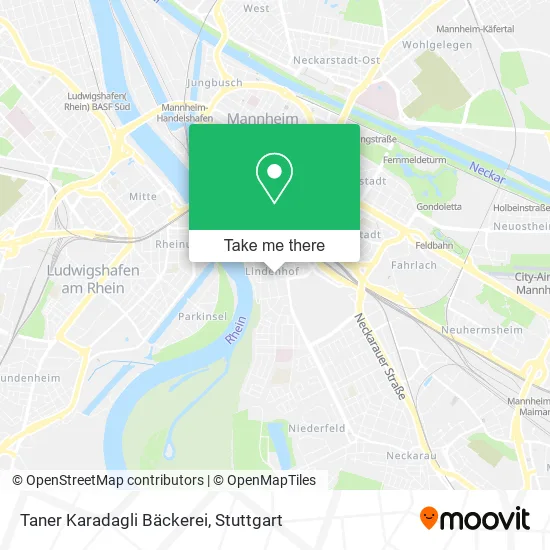 Карта Taner Karadagli Bäckerei