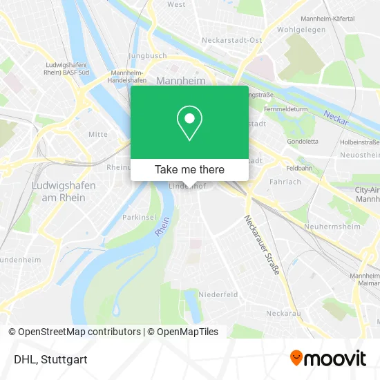 Карта DHL