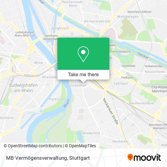 MB Vermögensverwaltung map